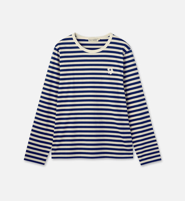 Marimekko「Tasaraita Unikko カットソー」|シャツ・ブラウス|