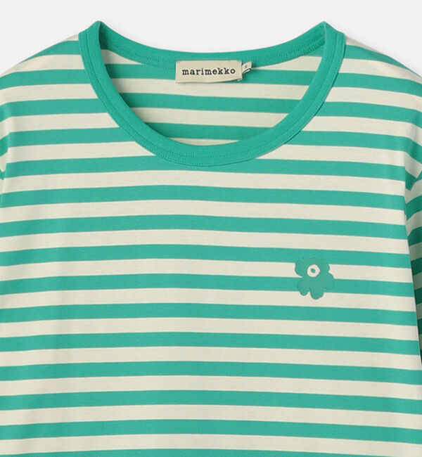 Marimekko「Tasaraita Unikko カットソー」|シャツ・ブラウス|