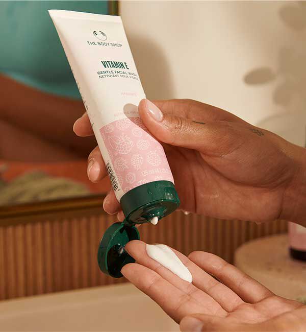 THE BODY SHOP「E フェイスウォッシュ 125mL」|洗顔料|