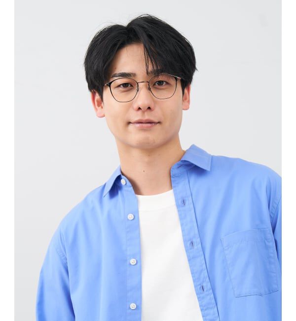 「ウェリントン型 メガネ | 軽量 眼鏡 伊達メガネ おしゃれ 読書 ビジネス FASHION レンズ交換券付」|メガネ|