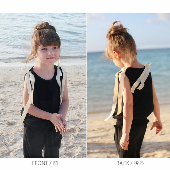 BACKYARD FAMILY「キッズ 女の子 おしゃれ 服 セットアップ 通販 上下セット 夏 10006331 タンクトップ」|その他|