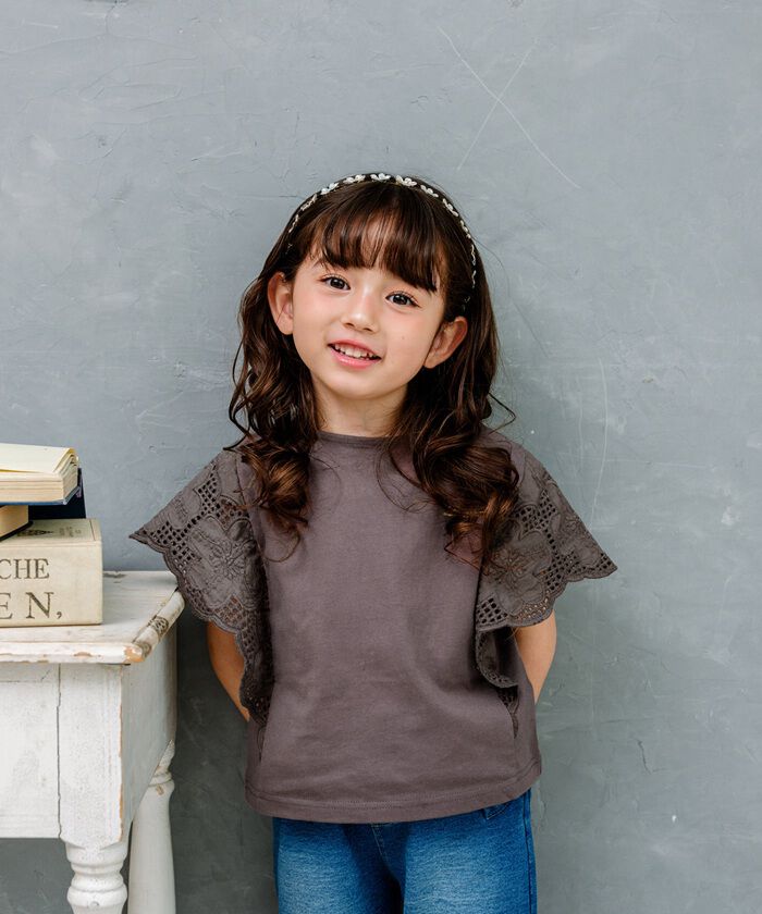 BACKYARD FAMILY「Rora キッズ Tシャツ 半袖 女の子 通販 ローラ カラハナ カットソー 半袖Tシャツ 夏服」|その他|