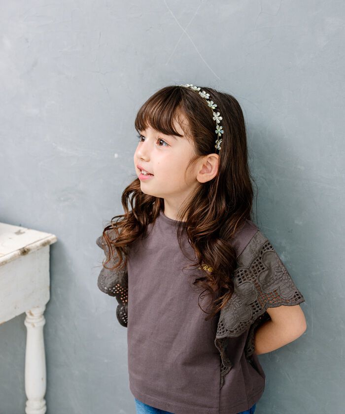 BACKYARD FAMILY「Rora キッズ Tシャツ 半袖 女の子 通販 ローラ カラハナ カットソー 半袖Tシャツ 夏服」|その他|