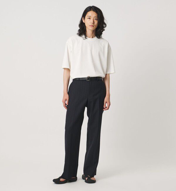 UNITED ARROWS「ALBINI アルビニ トリコット Tシャツ 抗菌防臭」|Tシャツ・カットソー|