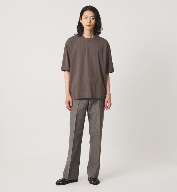 UNITED ARROWS「ALBINI アルビニ トリコット Tシャツ 抗菌防臭」|Tシャツ・カットソー|