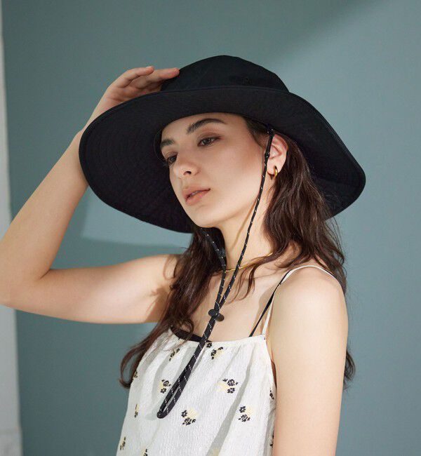 UNITED ARROWS green label relaxing「【別注/WEB限定】＜NEW ERA＞ワイドブリムハット」|ハット|BLACK