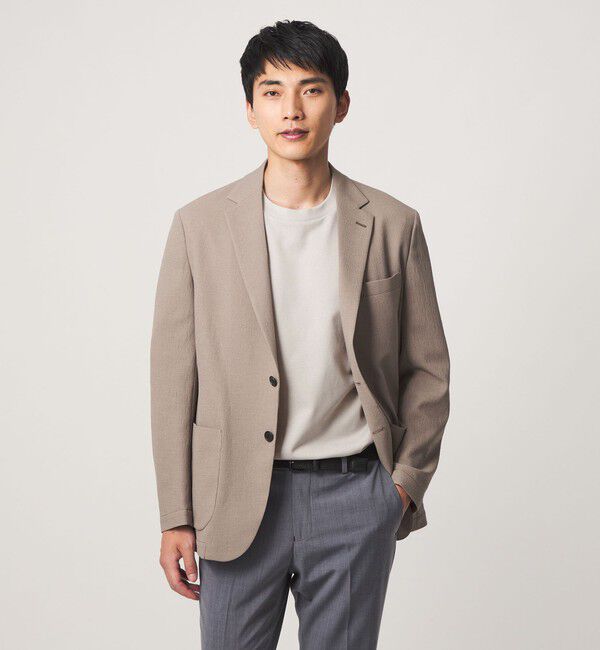 UNITED ARROWS green label relaxing「ミニ ワッフル ビズ クルーネック カットソー -UVカット-」|Tシャツ・カットソー|