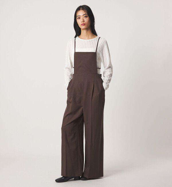 EMMEL REFINES「＜EMMEL REFINES＞EM エプロン キャミ サロペット」|ワンピース|DK.BROWN