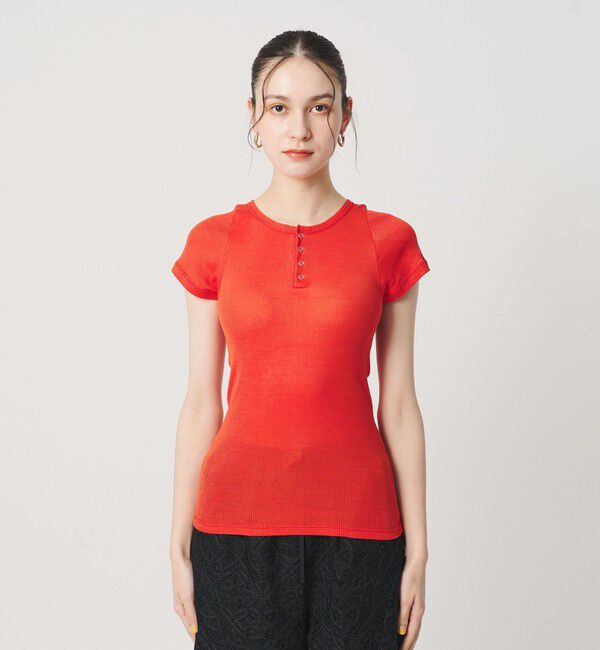 BEAUTY&YOUTH UNITED ARROWS「【別注】＜PALM＞ヘンリーネック トップス 」|Tシャツ・カットソー|