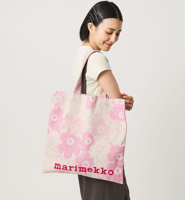 BEAUTY&YOUTH UNITED ARROWS「＜marimekko＞Vankka Piirto Unikko トートバッグ」|トートバッグ|LT.PINK