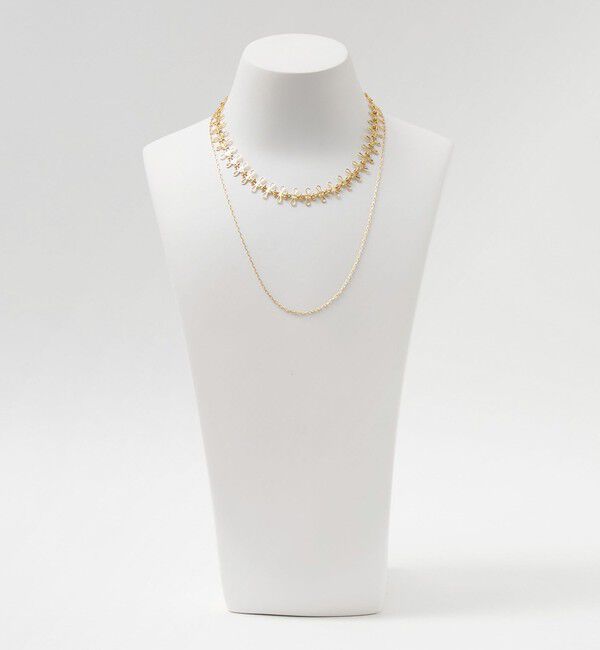 BEAUTY&YOUTH UNITED ARROWS「メタル ユニークチョーカー&times;ネックレス/2P」|ネックレス|