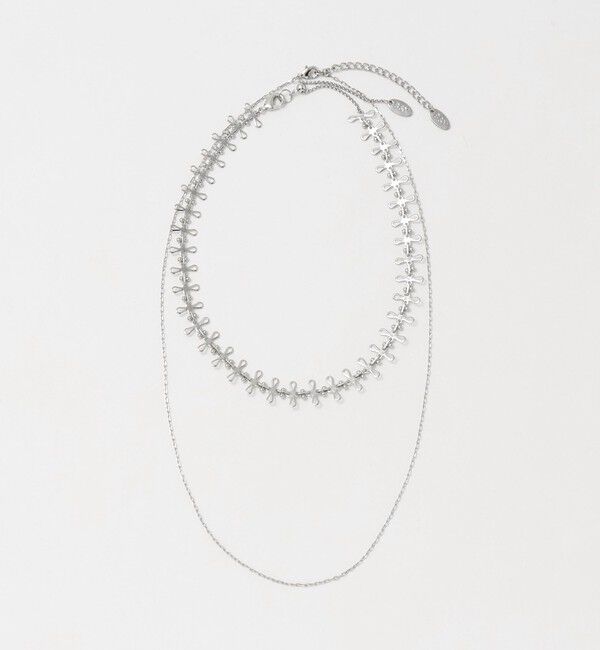 BEAUTY&YOUTH UNITED ARROWS「メタル ユニークチョーカー&times;ネックレス/2P」|ネックレス|