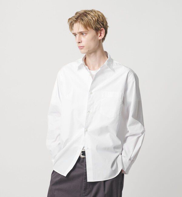 BEAUTY&YOUTH UNITED ARROWS「HI-LINE 120/2 ブロード レギュラー シャツ」|シャツ・ブラウス|