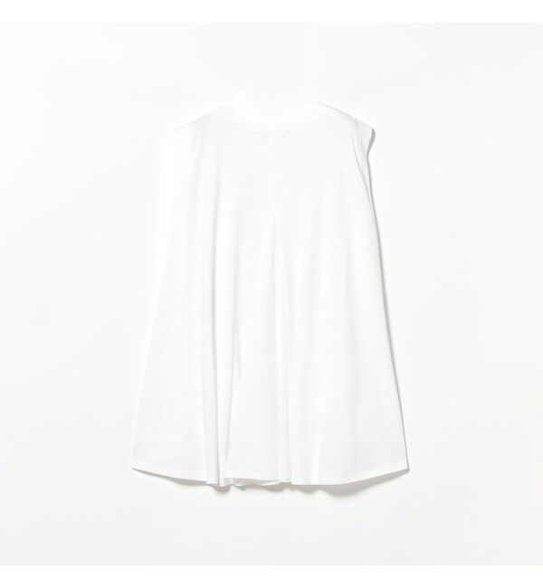 Demi-Luxe BEAMS 「【接触冷感・UVカット】コットン バックフレア ノースリーブ プルオーバー」|Tシャツ・カットソー|