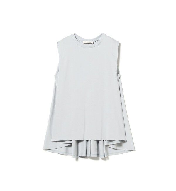 Demi-Luxe BEAMS 「【接触冷感・UVカット】コットン バックフレア ノースリーブ プルオーバー」|Tシャツ・カットソー|