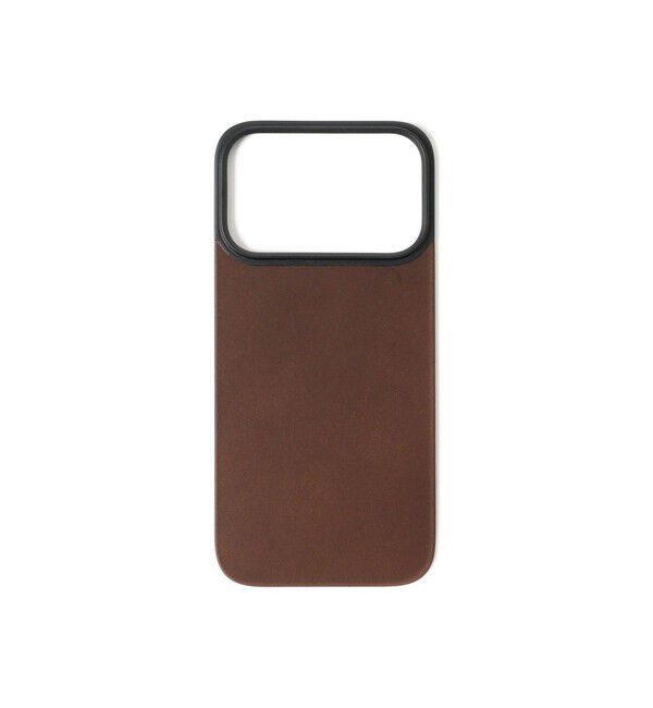 bPr BEAMS「NOMAD / Magnetic Leather Back iPhone17 Pro」|モバイルケース|