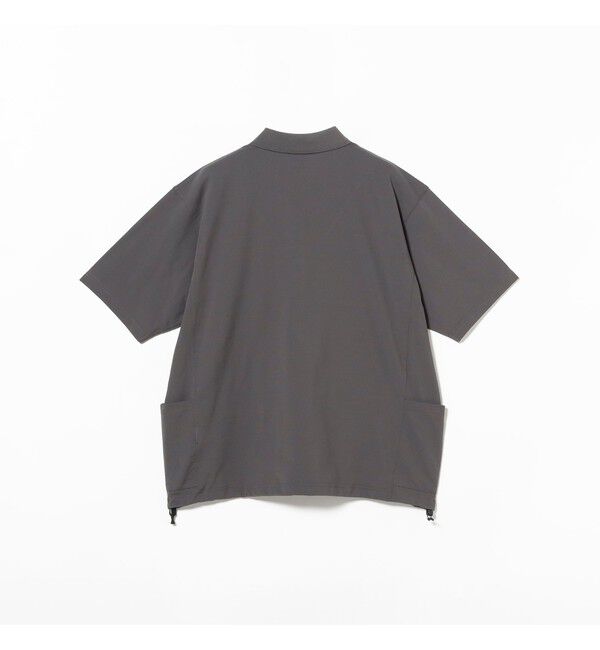 BEAMS「BEAMS｜サイド ポケット ポロシャツ｜吸湿速乾｜ストレッチ｜テックポロ｜オンオフ兼用」|ポロシャツ|