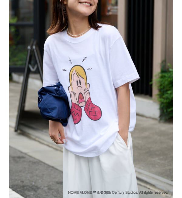 OUTDOOR PRODUCTS Usual Things「GOOD ROCK SPEED  Home Alone Tshirts」|Tシャツ・カットソー|ホワイト