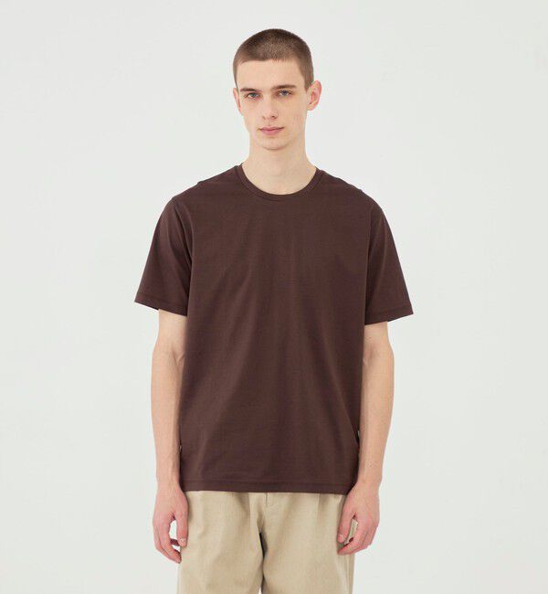 GALERIE VIE「ファインコットン ハーフスリーブTシャツ」|Tシャツ・カットソー|
