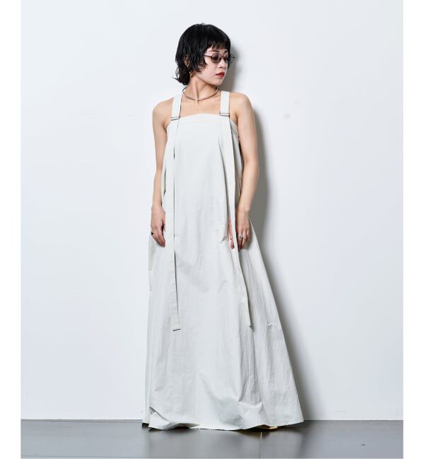  「BELTED STRAP DRESS：ワンピース」|ワンピース|