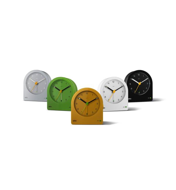 HIROB「BRAUN ALARM CLOCK YELLOW BC22Y」|クロック・置時計|