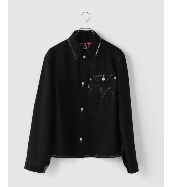 JOINT WORKS「JUNYA WATANABE MAN &times; LEVI&rsquo;S Wネーム  ウールクロス ジャケット」|その他|ブラック