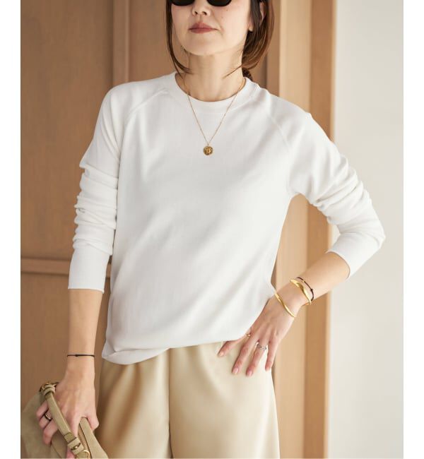 Plage「《追加》premiumフライス long Tシャツ」|Tシャツ・カットソー|
