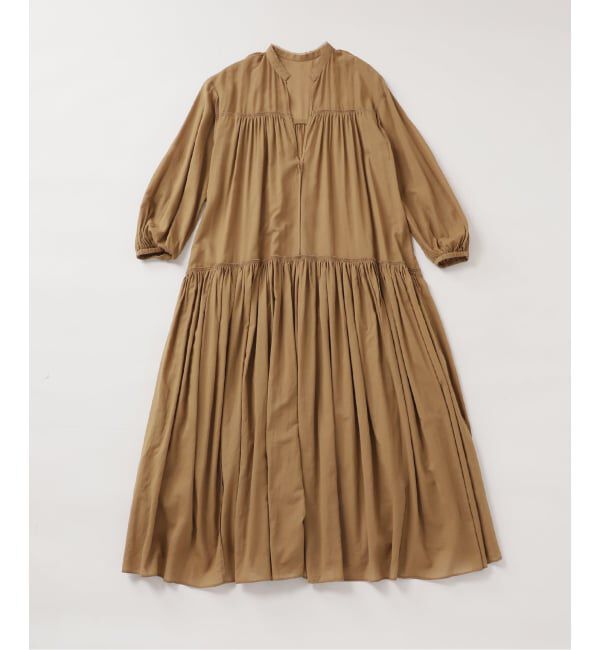 Plage「Cotton chiffon maxi ワンピース」|ワンピース|