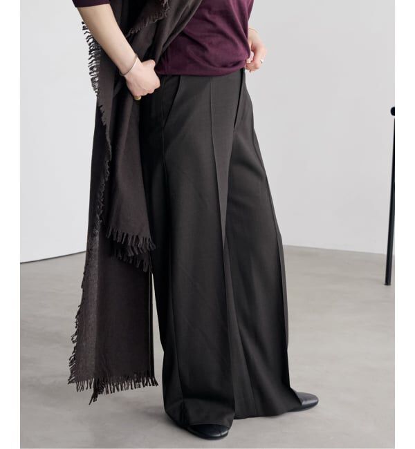 Plage「《予約》Masculine パンツ」|スラックス|