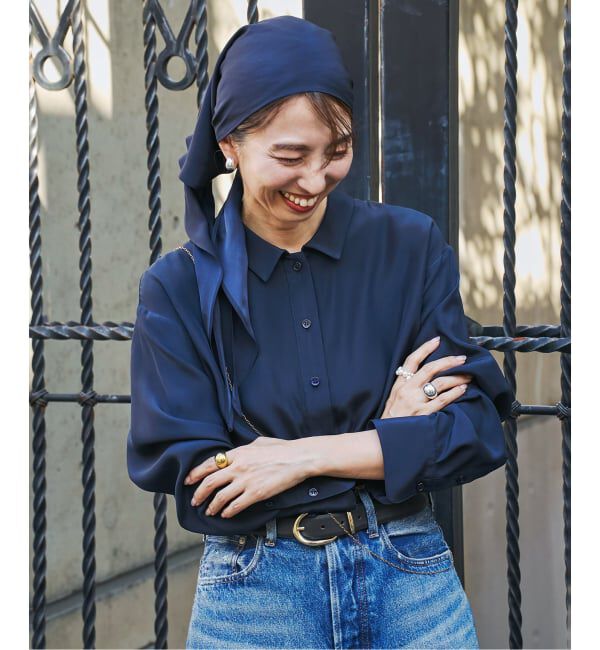 VERMEIL par iena「シルクシャツ」|シャツ・ブラウス|