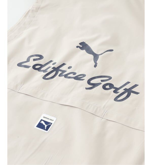 EDIFICE「PUMA GOLF x EDIFICE GOLF ウーブンベスト」|ダウンベスト・ベスト|
