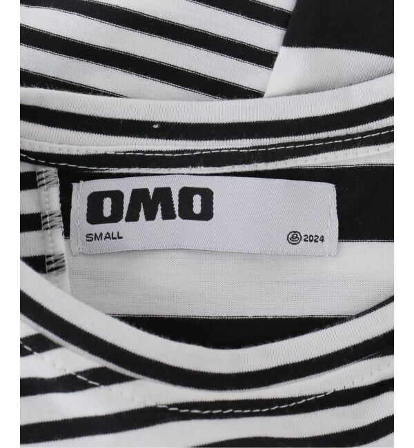 PULP「OMO / オモ Stripes Asymmetric Top」|Tシャツ・カットソー|