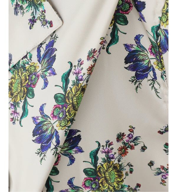 journal standard L'essage「【FUMIE TANAKA/フミエタナカ】flower satin SH シャツ」|シャツ・ブラウス|