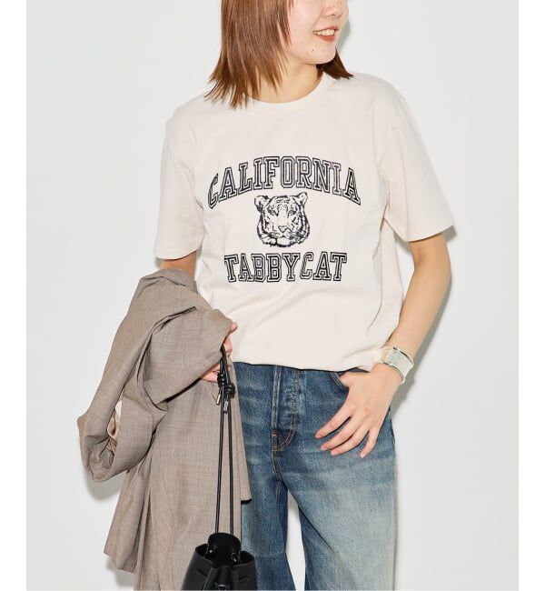 journal standard L'essage「《追加》MIXTA/ミクスタ CALIFORNIA TABBY CAT CREW Tシャツ」|Tシャツ・カットソー|