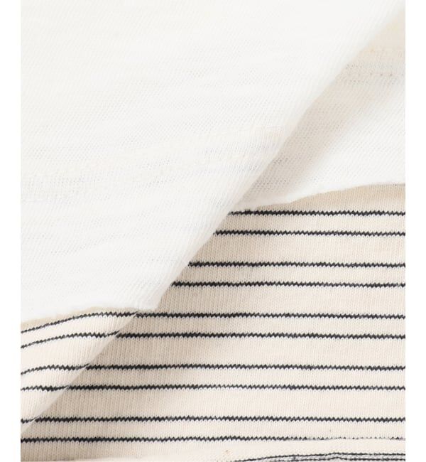 J.S.Homestead「J.S.Homestead / ボーダー トランジション Tシャツ」|Tシャツ・カットソー|