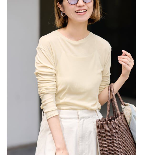 FRAMeWORK「≪追加≫HTシアーロングTee NEW 2」|Tシャツ・カットソー|