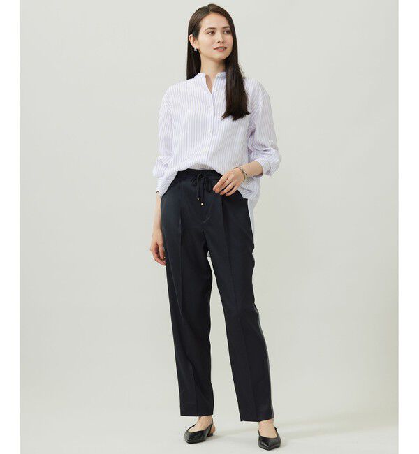 自由区「【カタログ掲載】ウールライクストレッチテーパード パンツ」|その他|