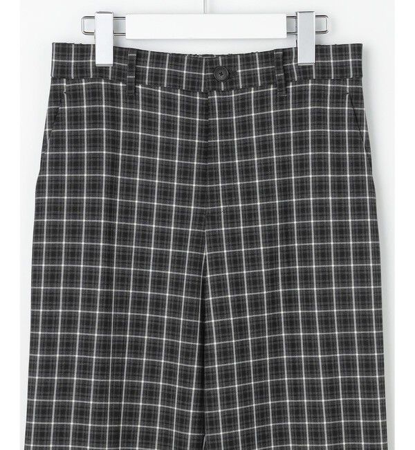 自由区「【定番人気・新色】TRギャバチェック柄ストレート パンツⅡ」|その他|