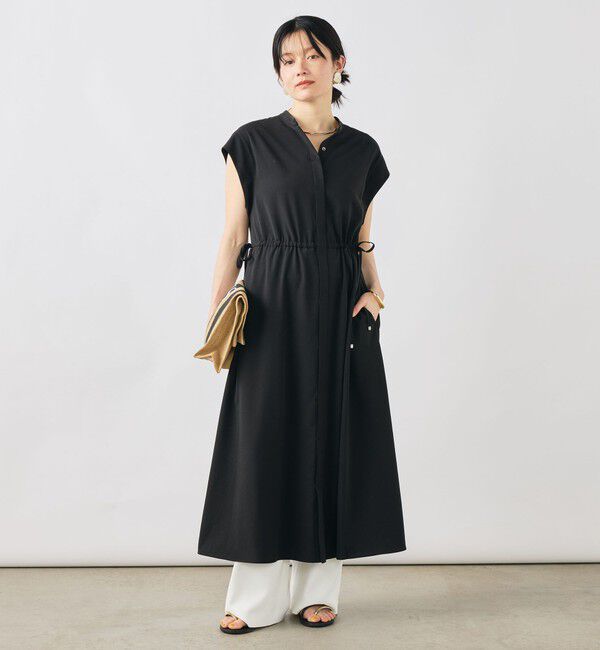 NOLLEY'S「【WEB限定】ウォッシャブルジョーゼットワンピース」|ワンピース|ブラック