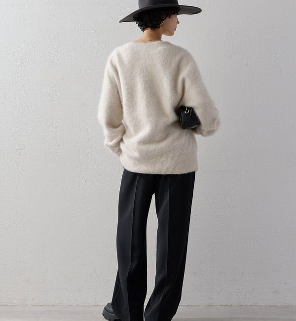  「ファーカシミヤ3WAYカーディガン」|ニット・セーター|
