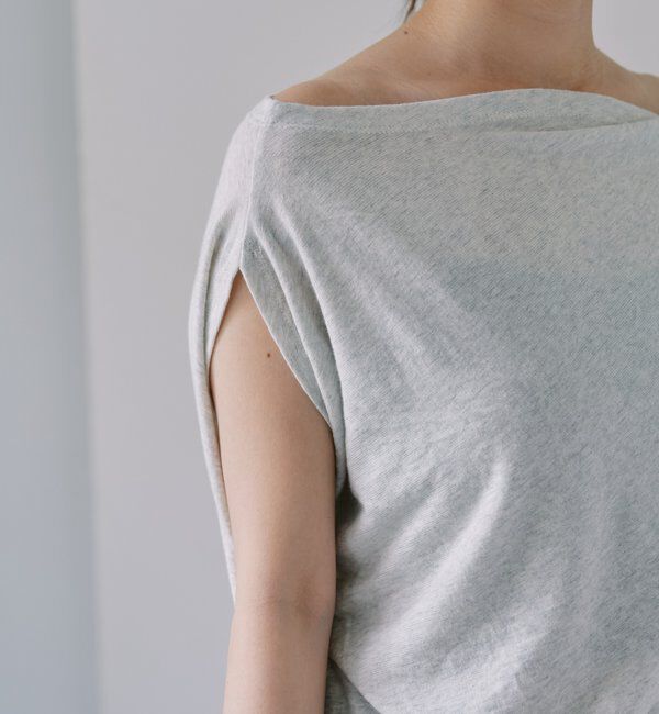  「アシメネックTee」|Tシャツ・カットソー|