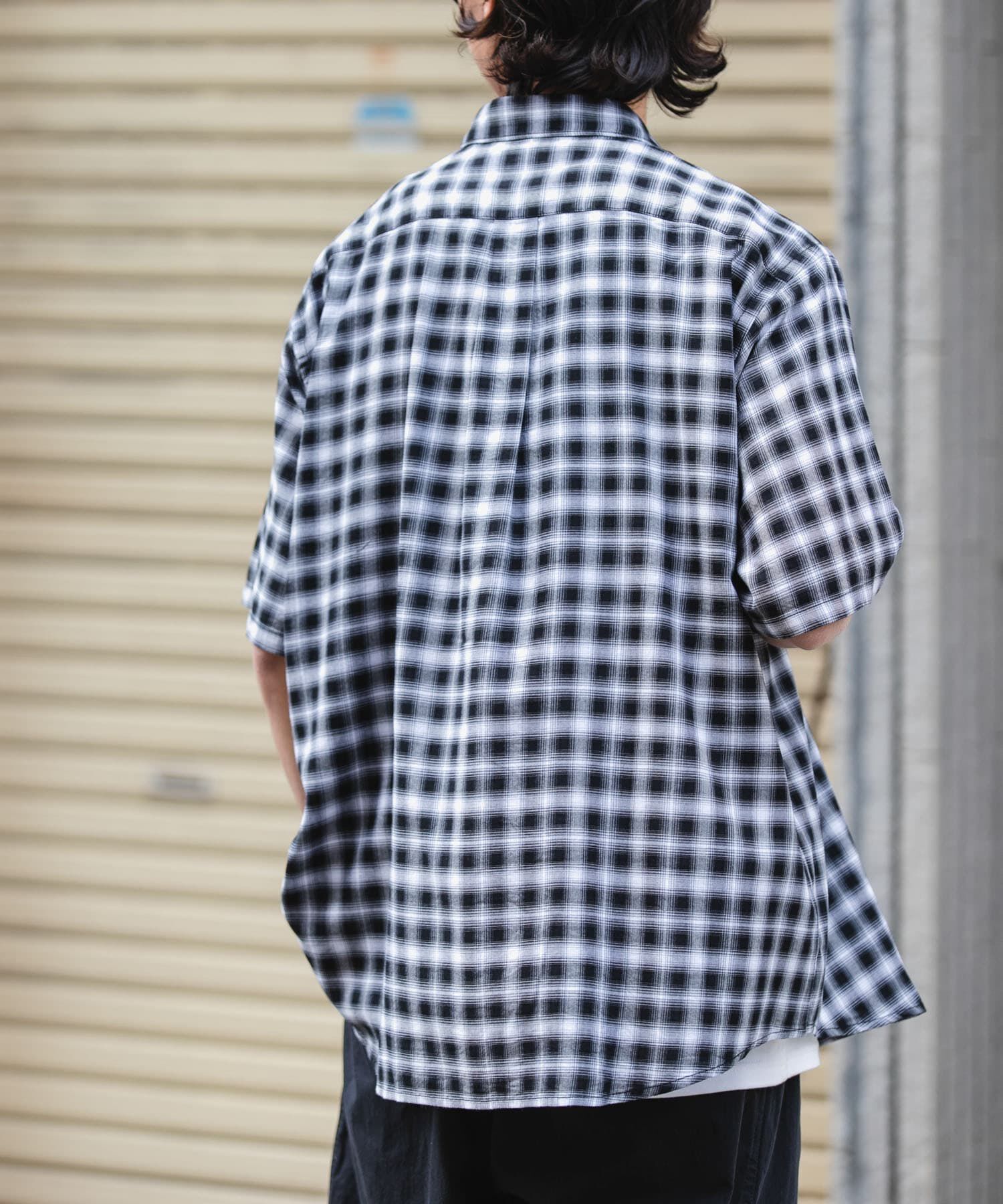URBAN RESEARCH DOORS「FORK&SPOON　コットンレーヨンチェックシャツ」|シャツ・ブラウス|