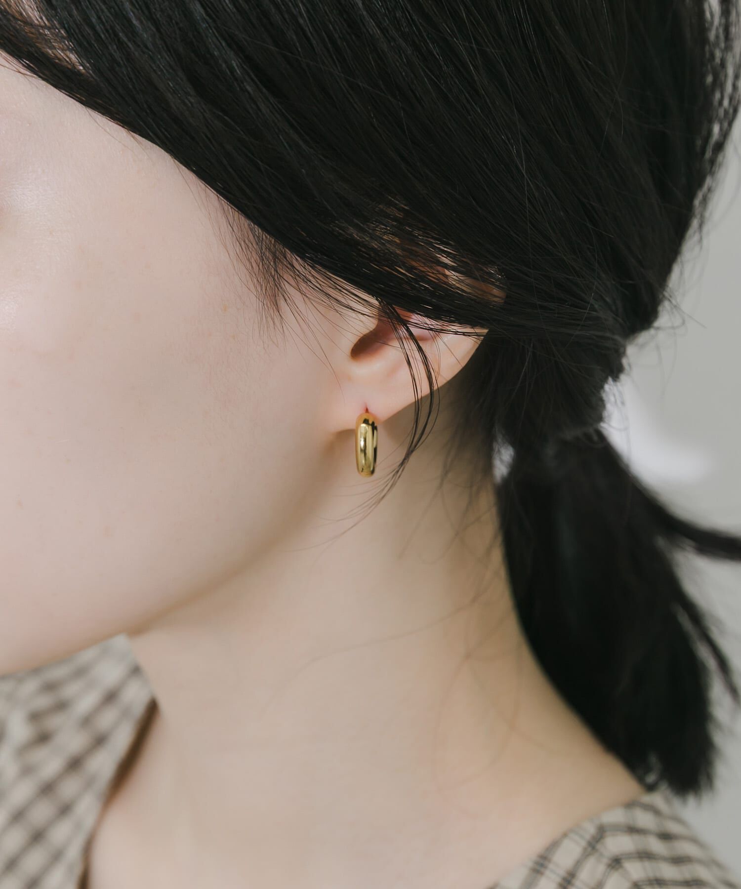 SMELLY「ステンレスフープピアス」|ピアス|