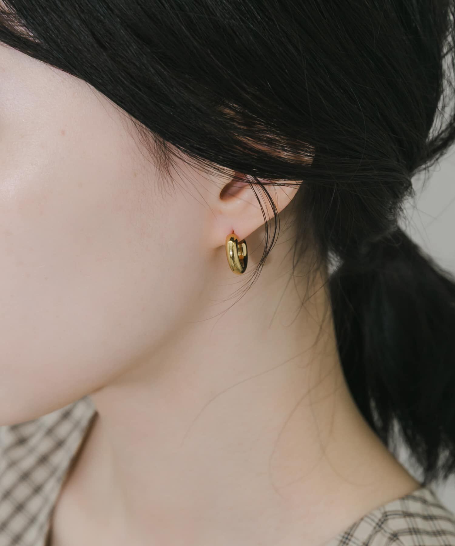 SMELLY「ステンレスフープピアス」|ピアス|