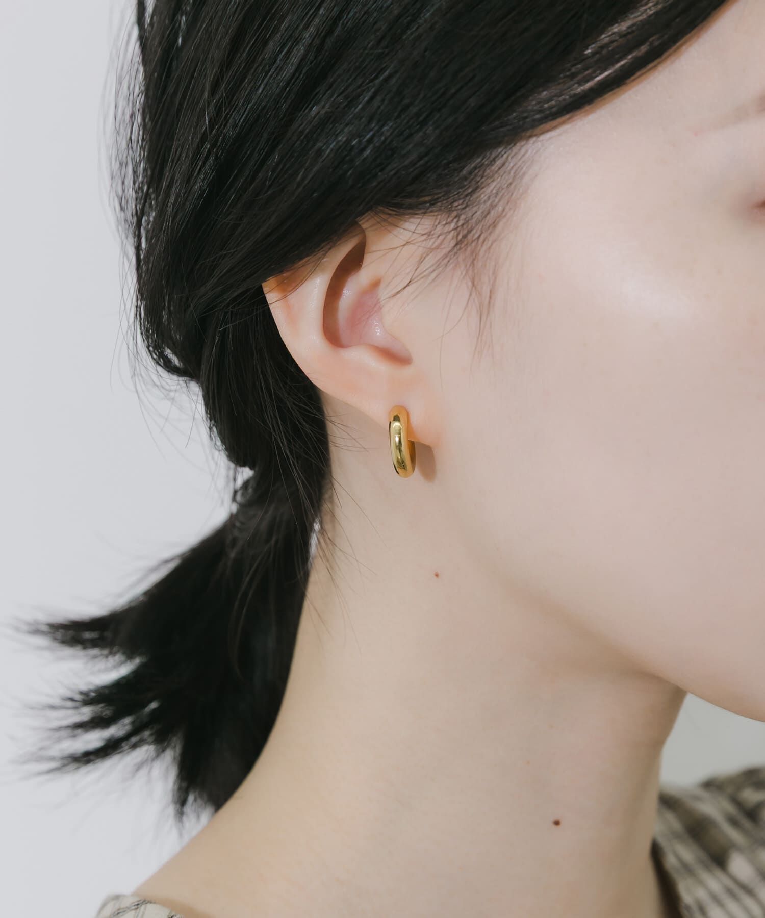 SMELLY「ステンレスフープピアス」|ピアス|