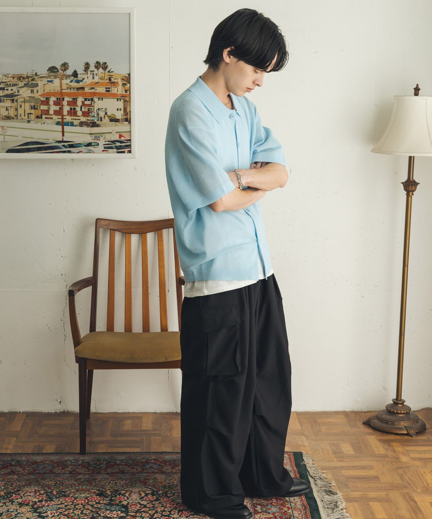 SENSE OF PLACE by URBAN RESEARCH「ワイドカーゴパンツ」|その他|