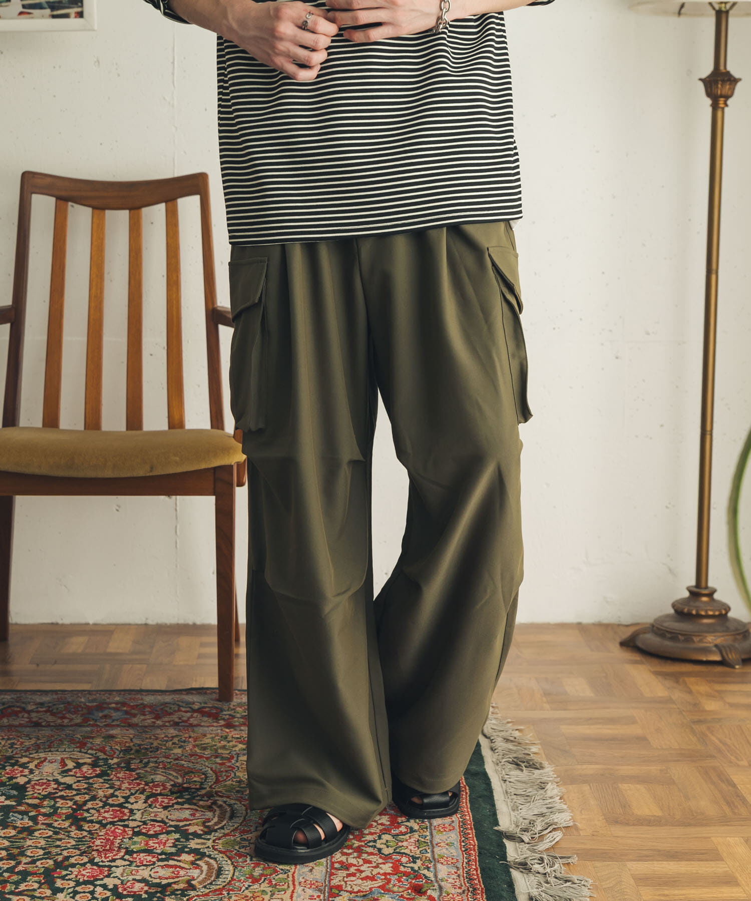 SENSE OF PLACE by URBAN RESEARCH「ワイドカーゴパンツ」|その他|