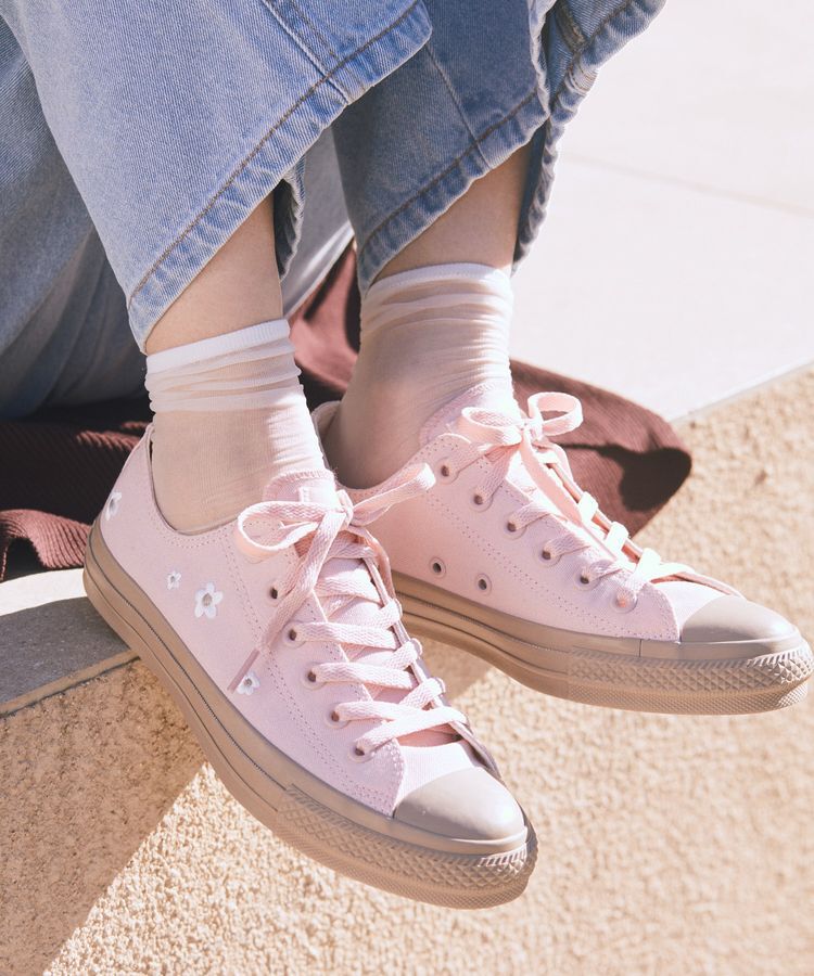 earth music&ecology「CONVERSE&times;earth ALL FLW OX」|スニーカー|Pink