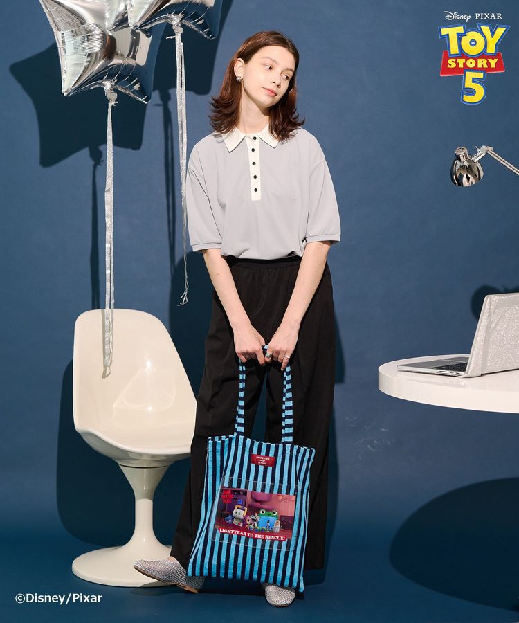 AMERICAN HOLIC「【TOY STORY 5】ストライプパイルトートBAG」|トートバッグ|