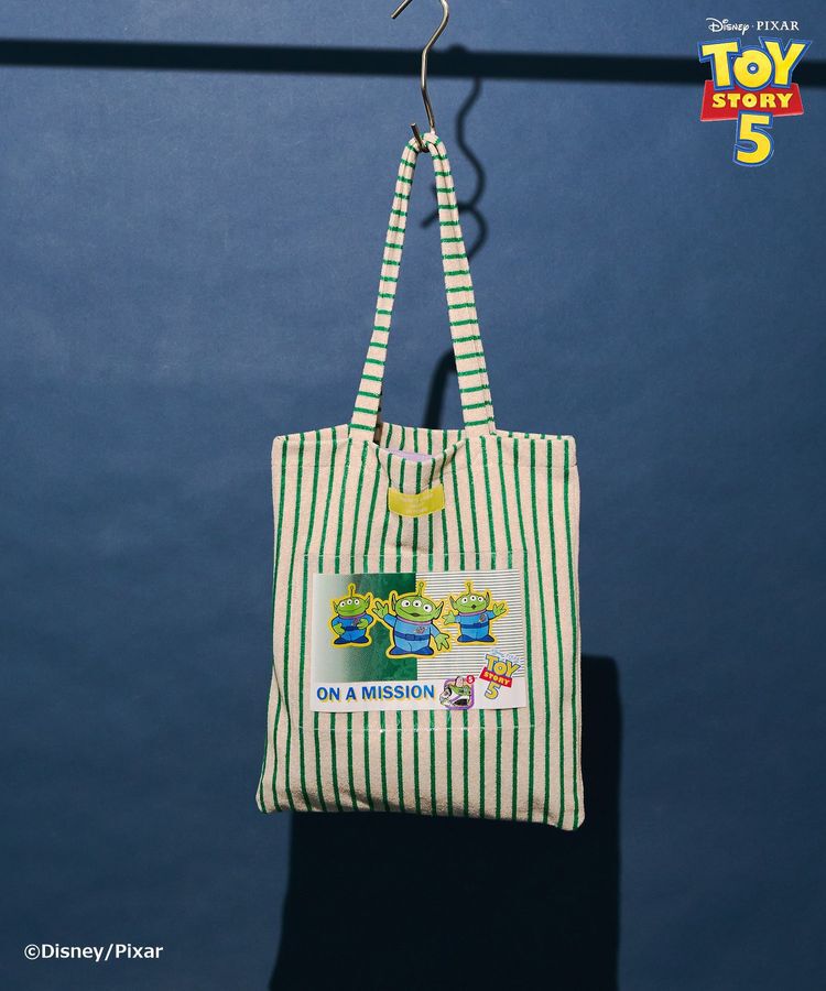 AMERICAN HOLIC「【TOY STORY 5】ストライプパイルトートBAG」|トートバッグ|